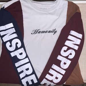 “Inspire Humanity” Long Sleeve Shirt
